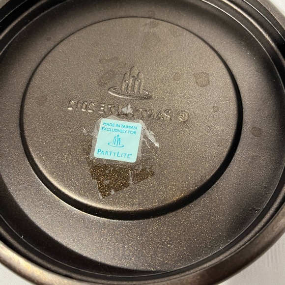 PartyLite Bronze Silhouette Woodland Light Candle Sleeve - Picture 5 of 6